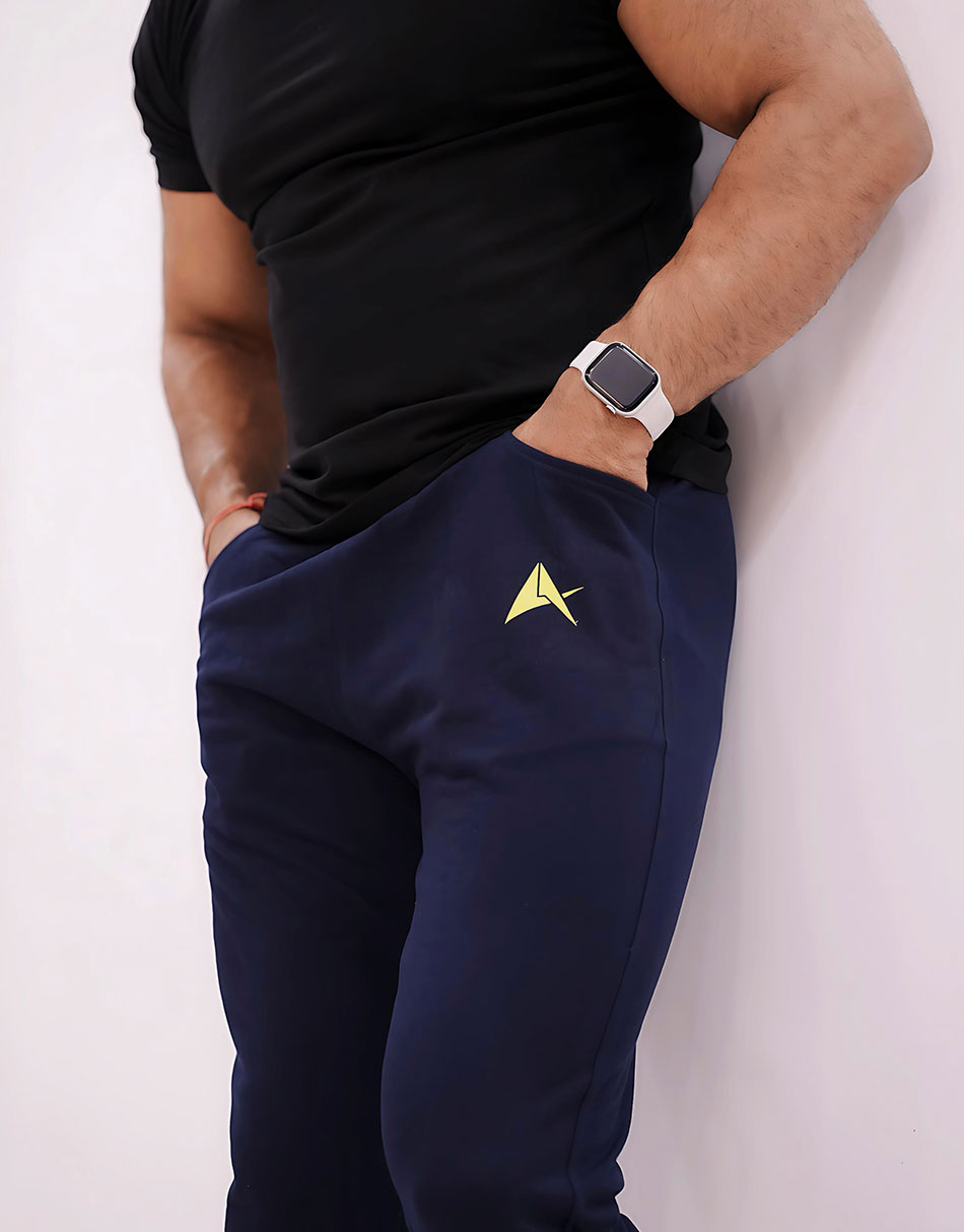 Indians Men’s Navy Blue Jogger