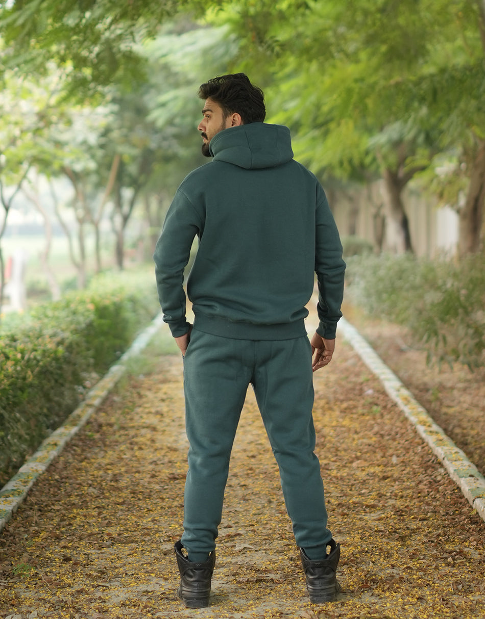 Hoodie Jogger Co Ord Set – Teal Blue