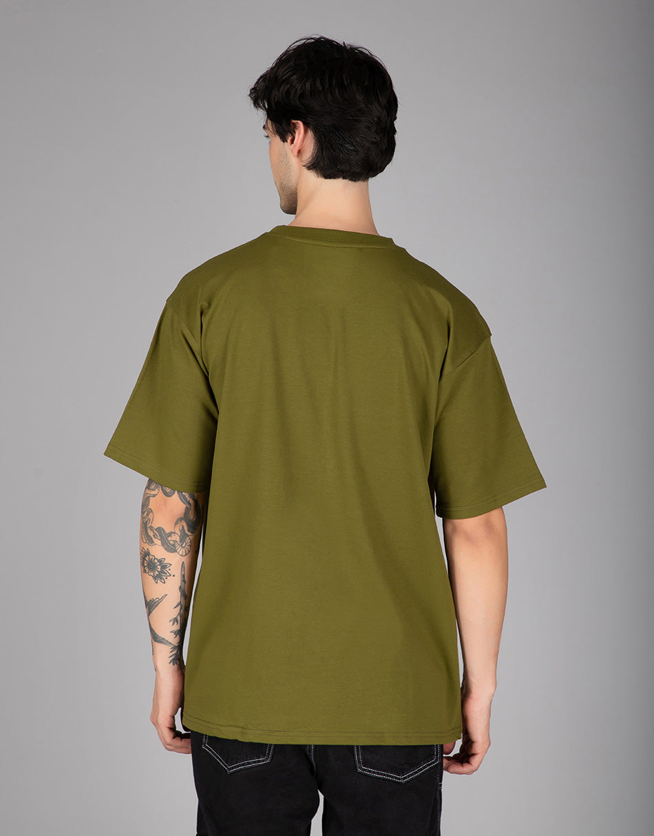 Green Indians Young and Rowdy Oversized T-shirt