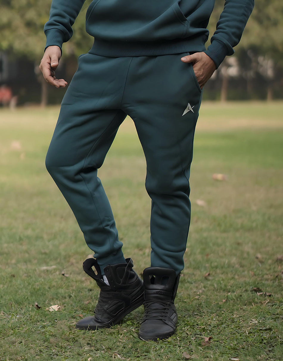 Hoodie Jogger Co Ord Set – Teal Blue