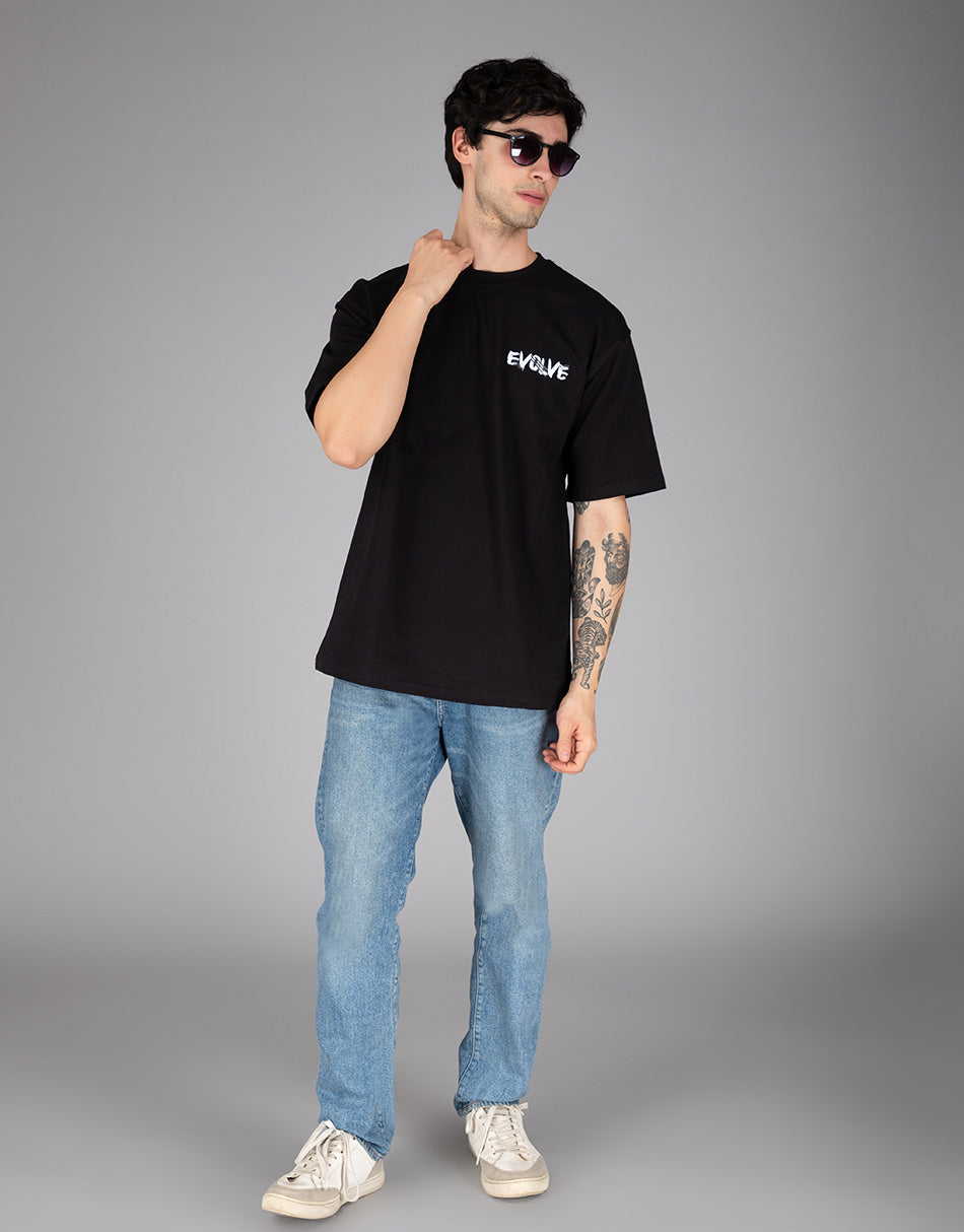 Black Indians Evolve Oversized T-Shirt