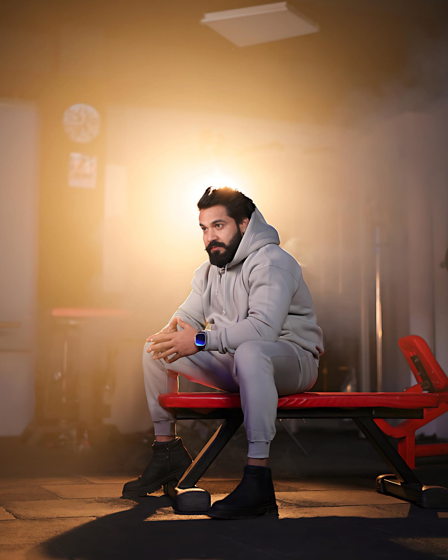 Hoodie Jogger Co Ord Set – Grey