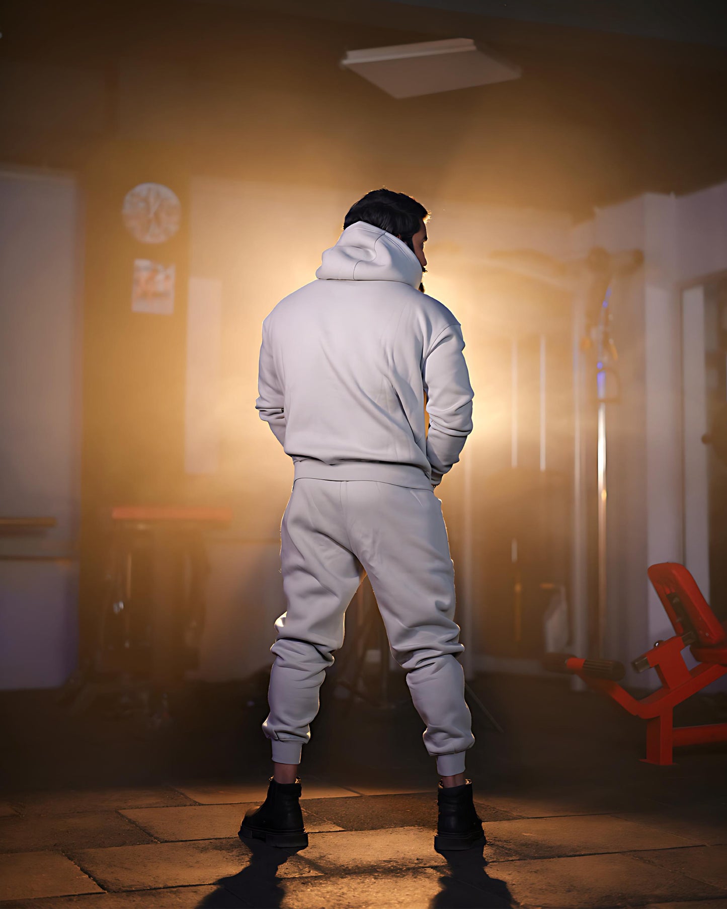 Hoodie Jogger Co Ord Set – Grey