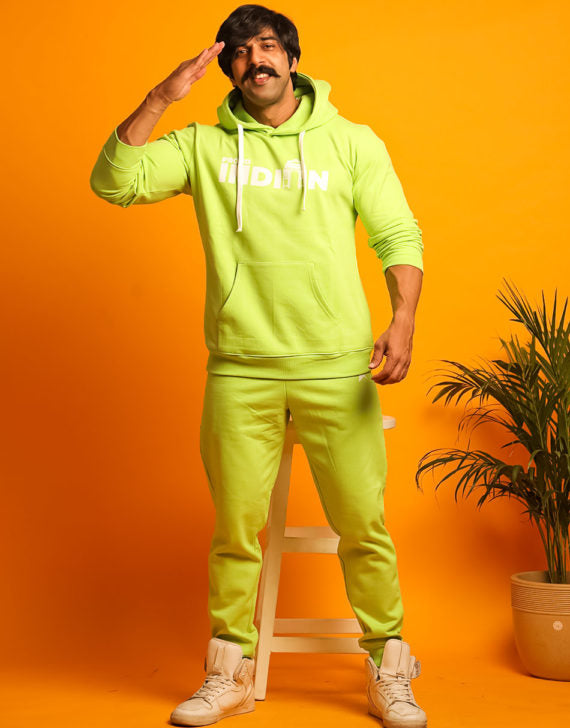 Neon Proud Indians Hoodie