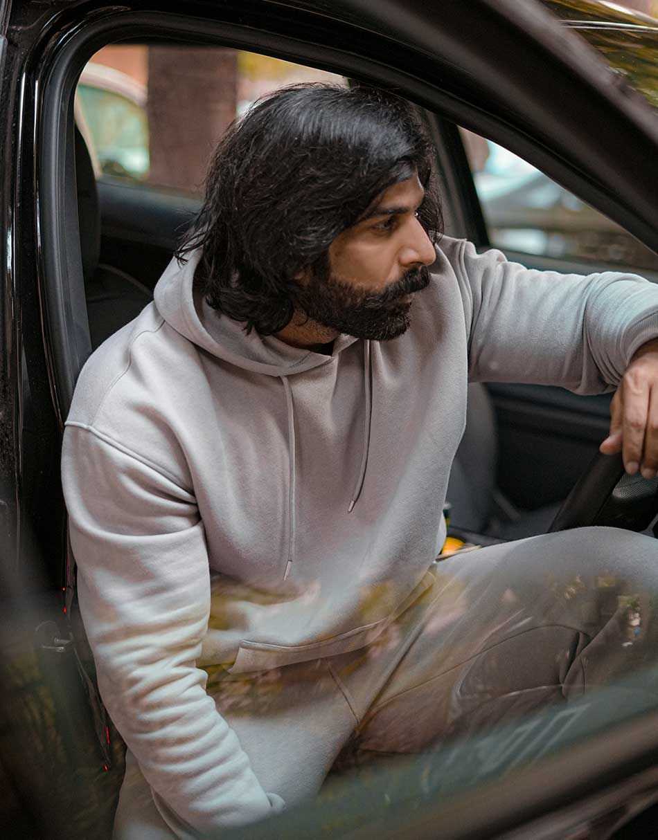 Limited Edition Drop Shoulder Hoodie – Grey