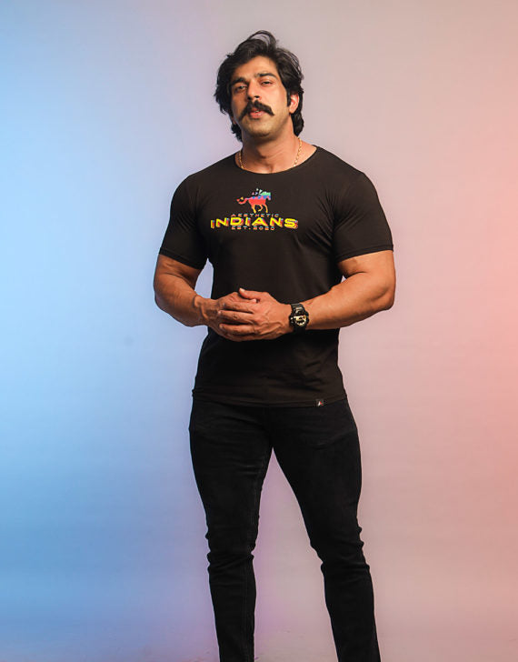 Indians Black T-shirt