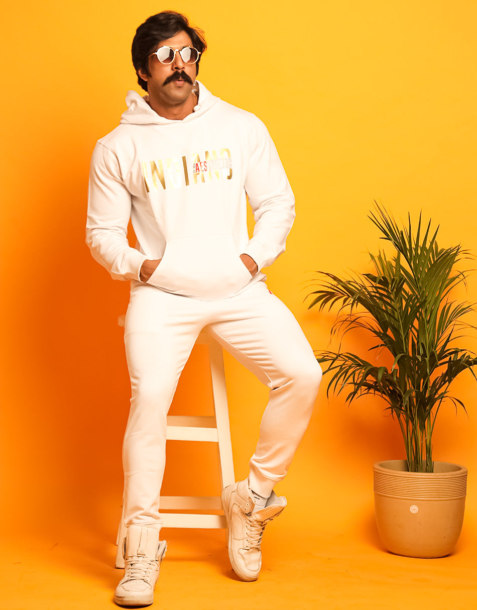 Golden White Indians Hoodie