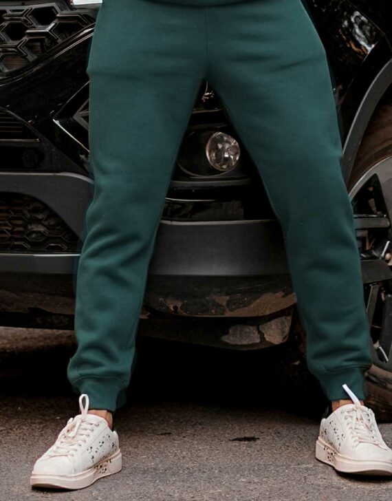 Aesthetic Indians Men’s Jogger for Winter - Teal Blue