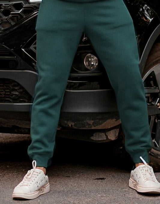 Aesthetic Indians Men’s Jogger for Winter - Teal Blue