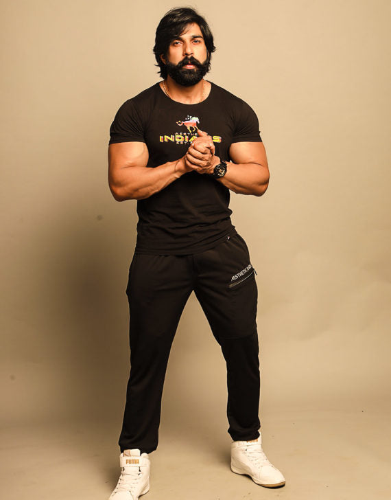 Men’s Black Jogger Lycra