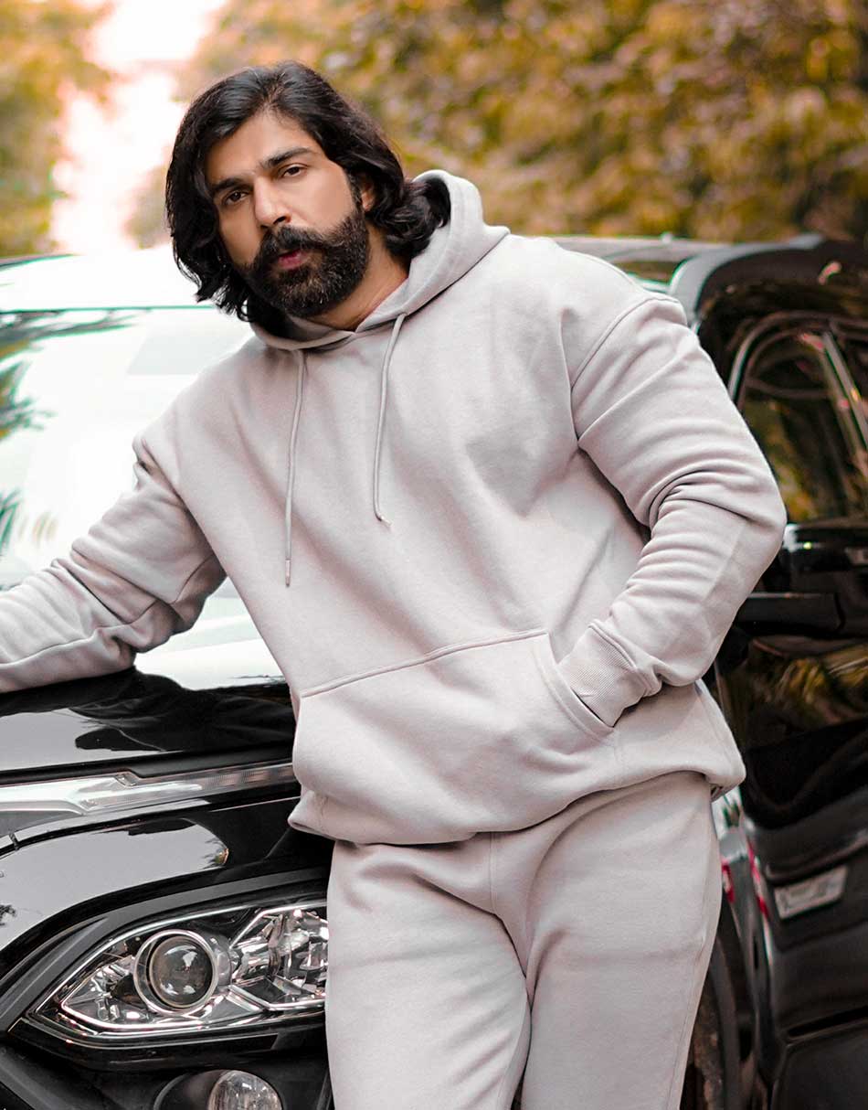 Limited Edition Drop Shoulder Hoodie – Grey