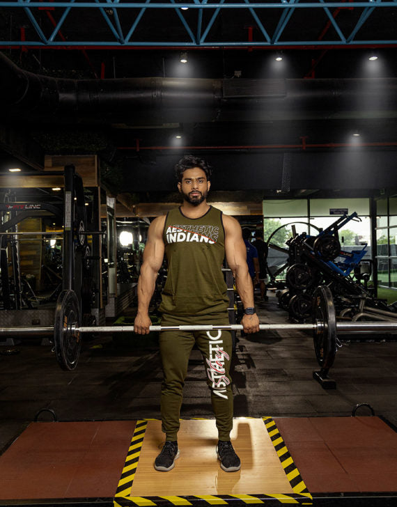 Aesthetic Indians Olive Sleeveless