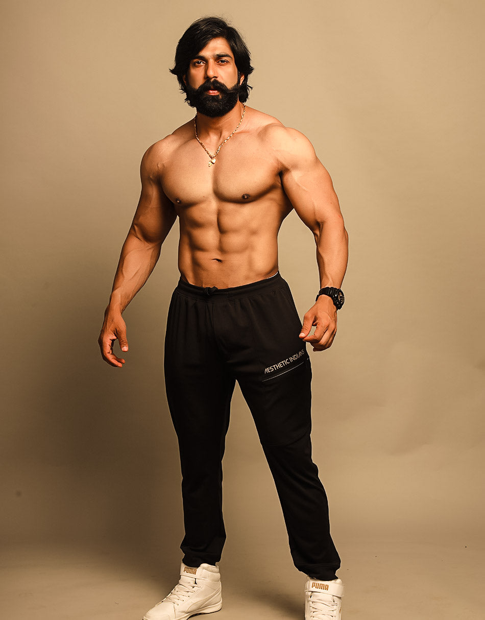 Men’s Black Jogger Lycra
