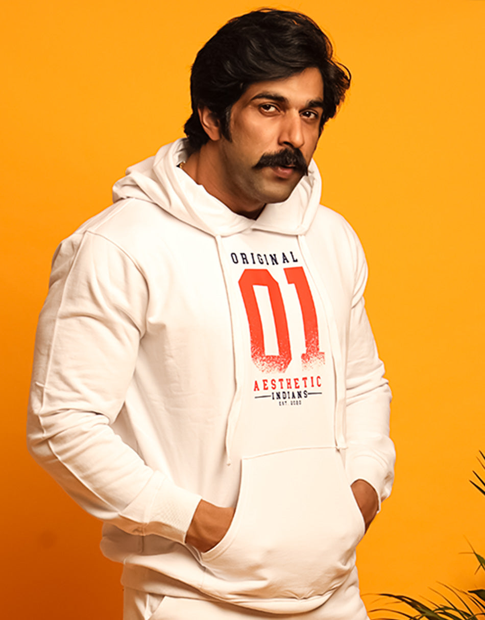 White 01 Original Hoodie