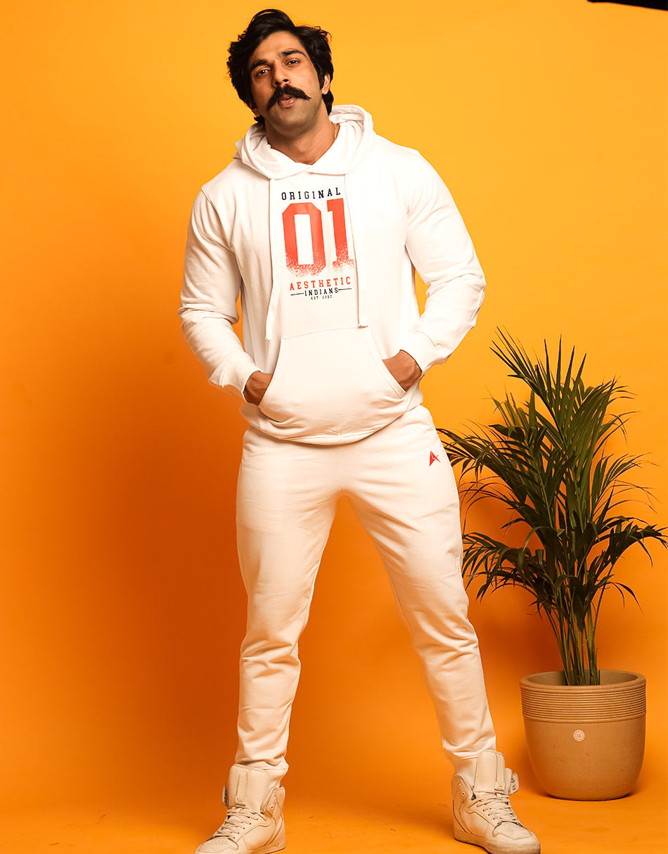 White 01 Original Hoodie