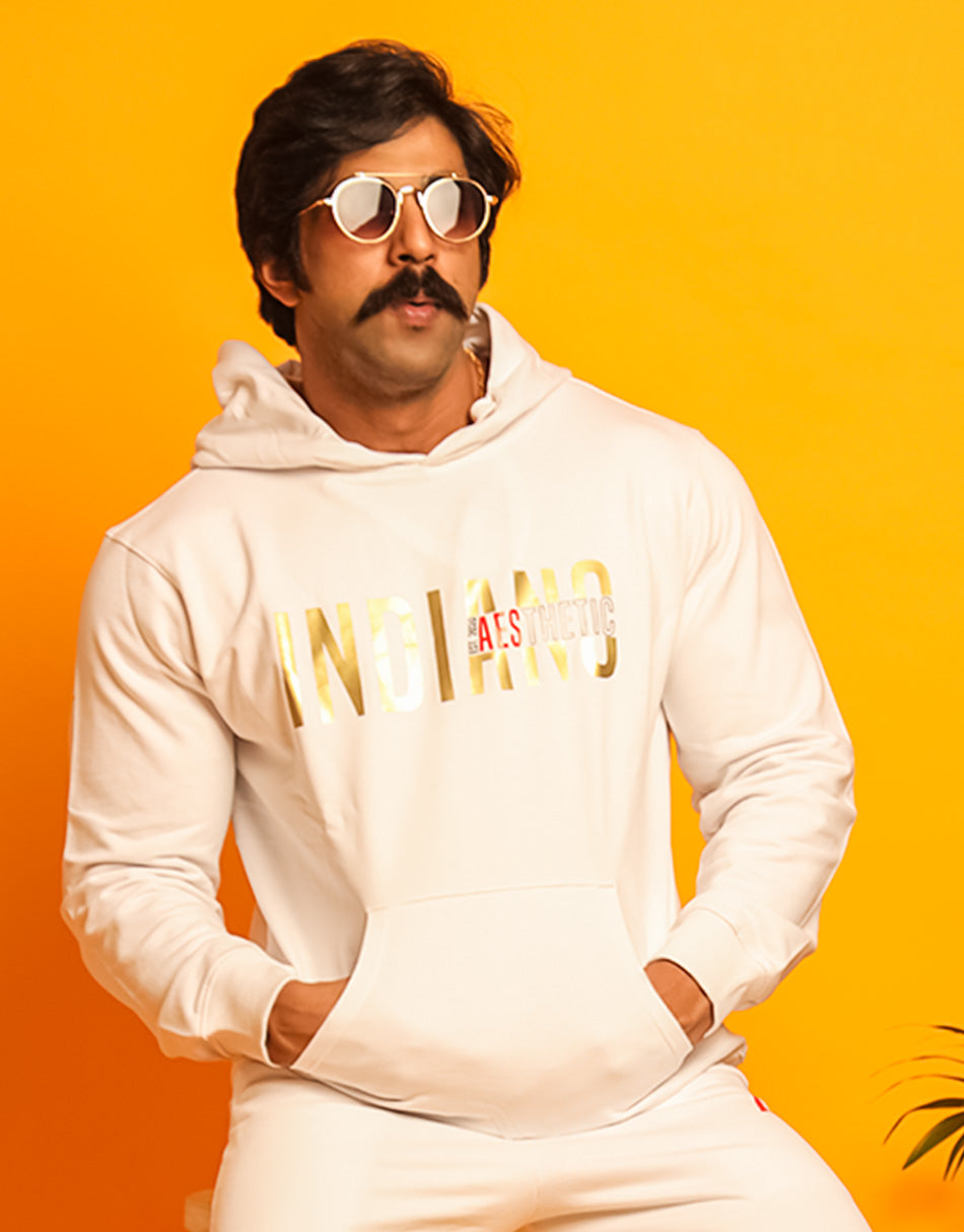 Golden White Indians Hoodie