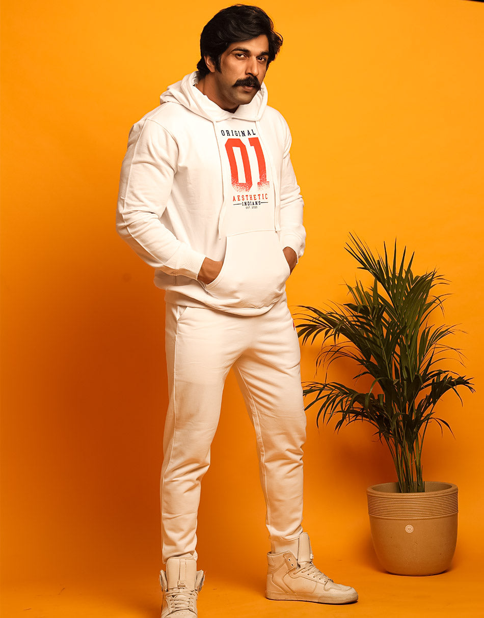 White 01 Original Hoodie