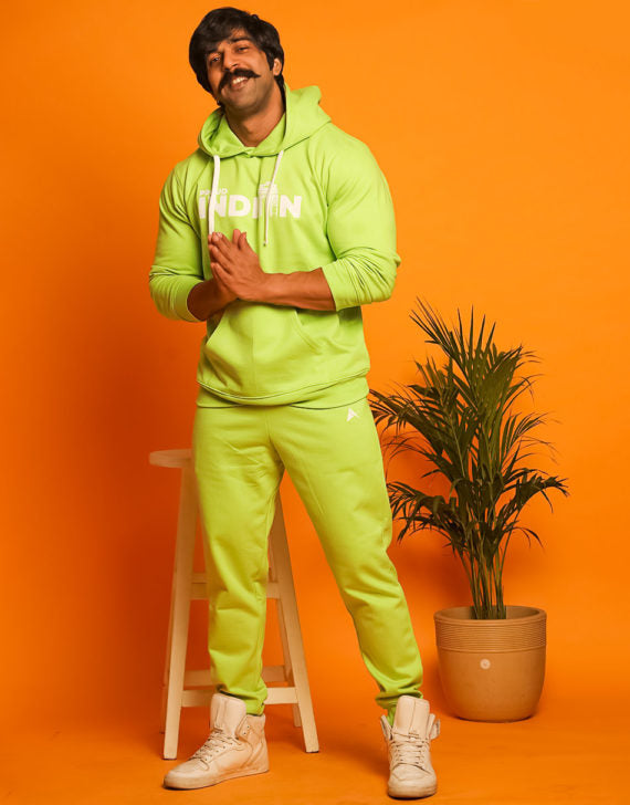 Neon Proud Indians Hoodie
