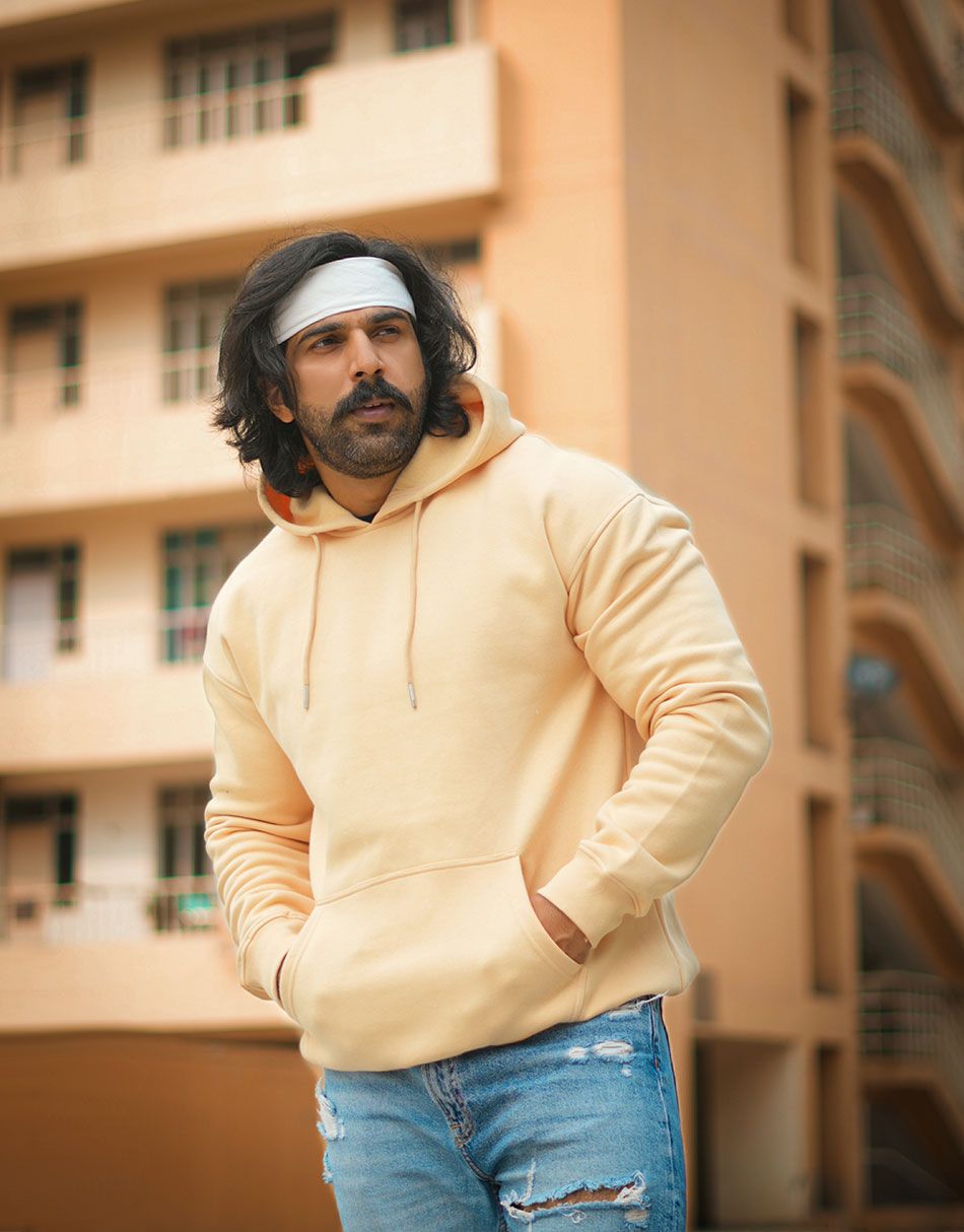 Limited Edition Drop Shoulder Hoodie – Mango