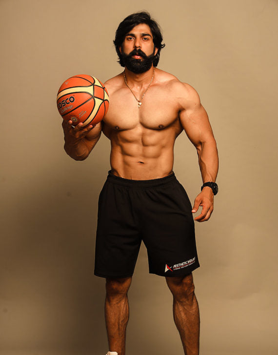 Aesthetic Indians Men’s Black Shorts
