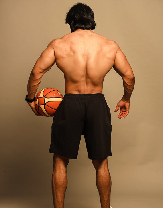 Aesthetic Indians Men’s Black Shorts