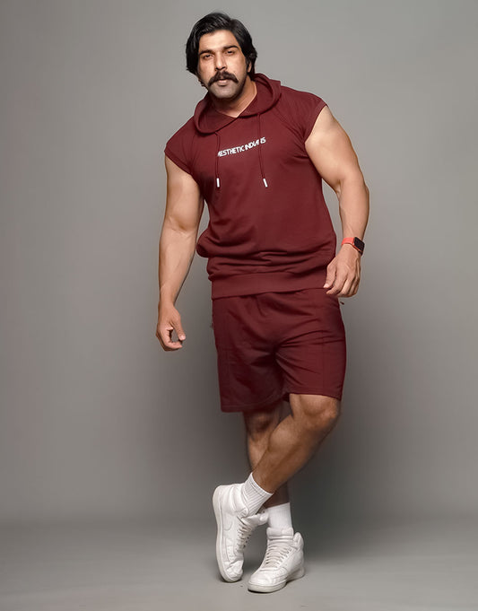 Indians Men's Wine Co Ords Set