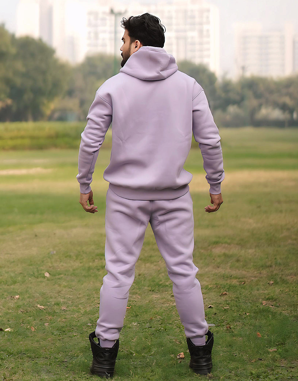 Hoodie Jogger Co Ord Set- Lavender