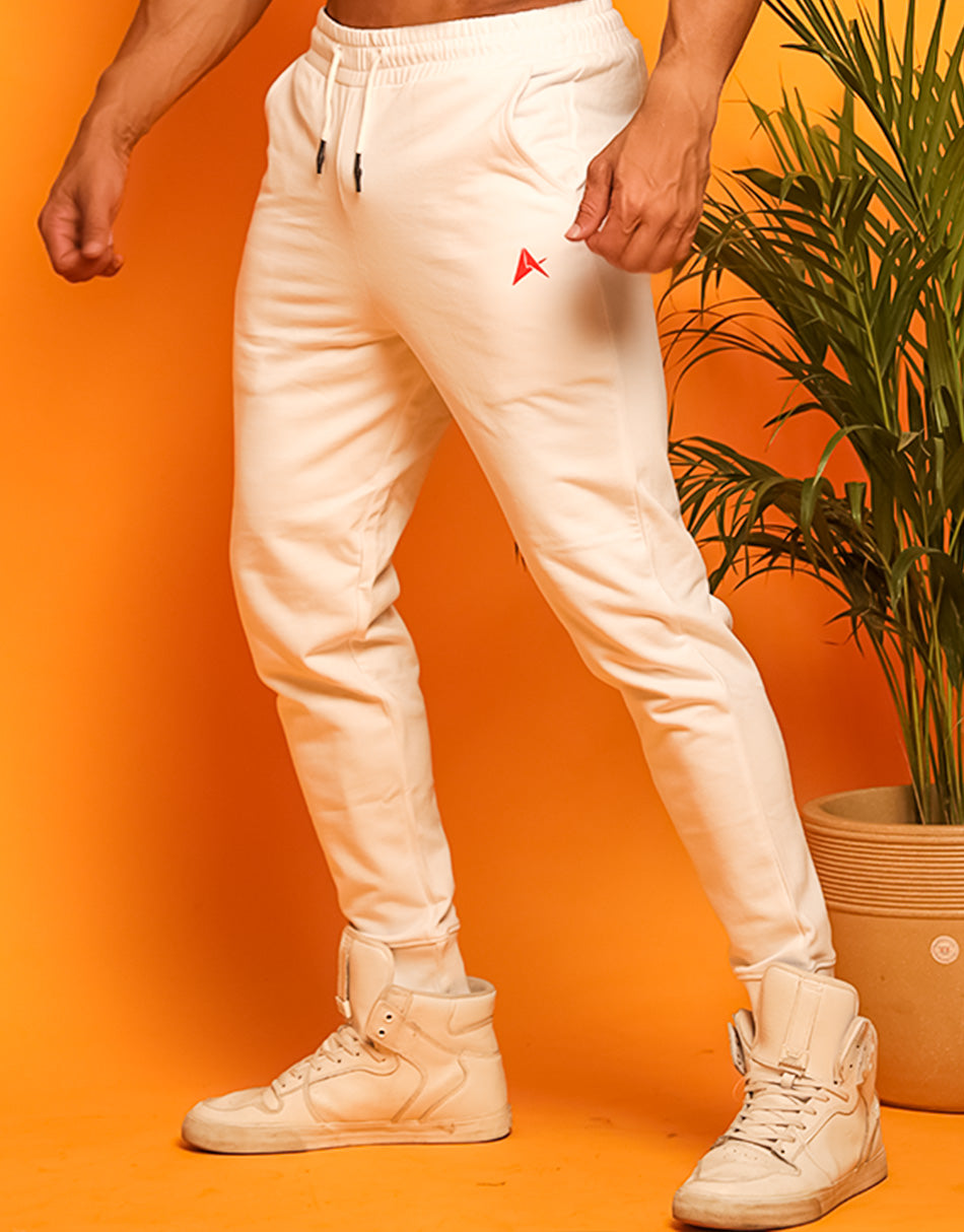 Indians White Jogger